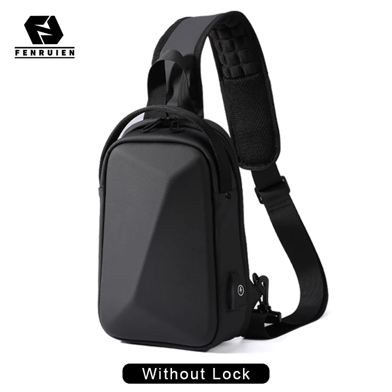 UrbanGuard – Men's Anti-Theft Crossbody Bag