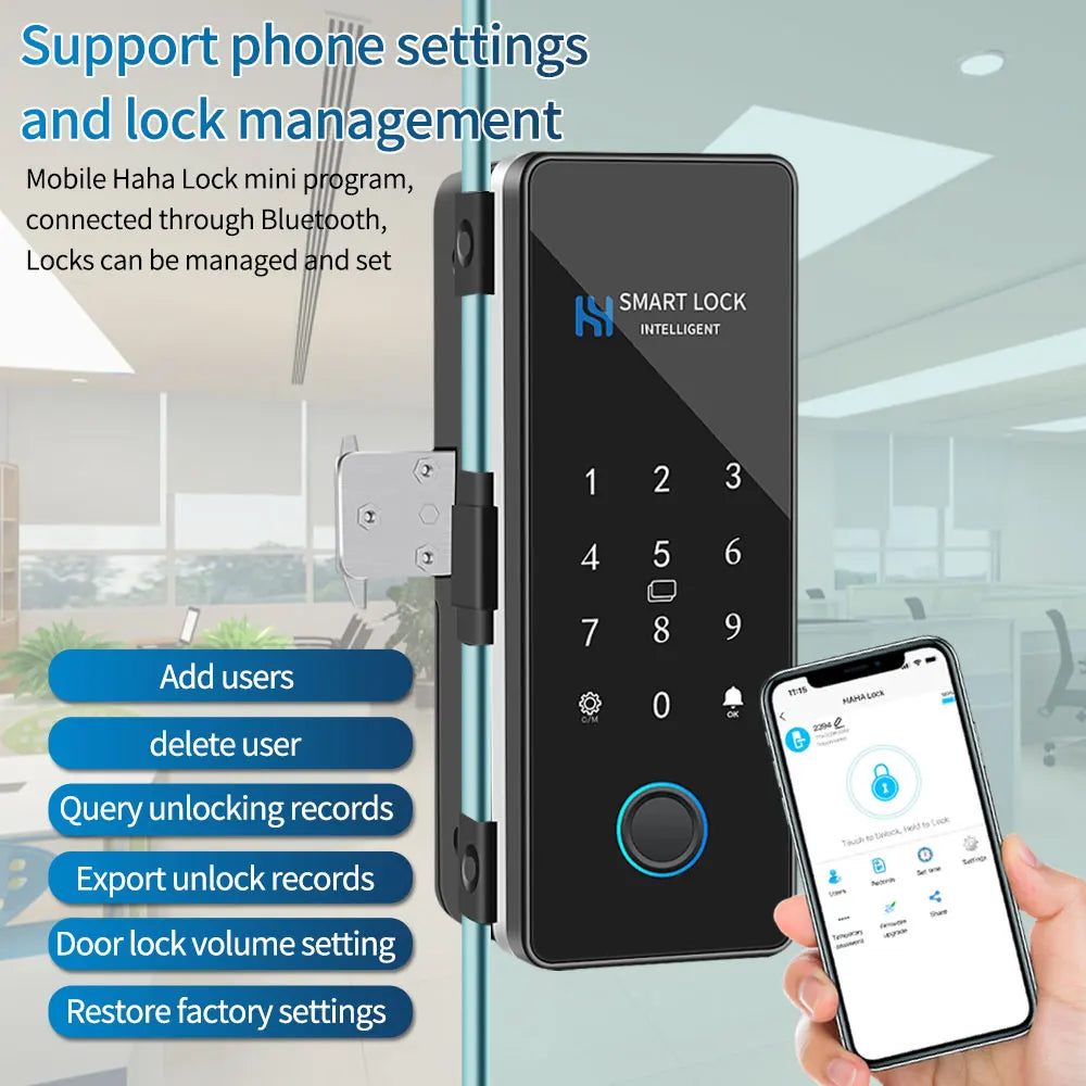 SG  SlideLock Pro – Smart Fingerprint Door Lock