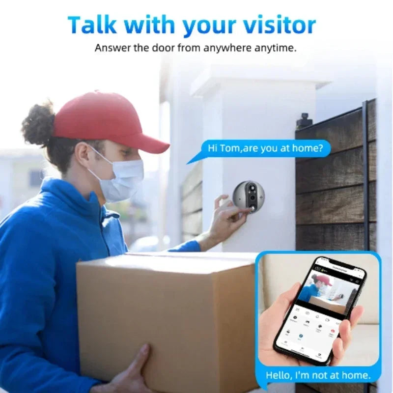 SG SmartEye – 1080P WiFi Peephole Cam