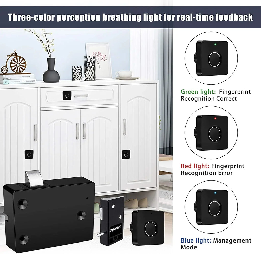SG SmartDrawer – Hidden Biometric Lock