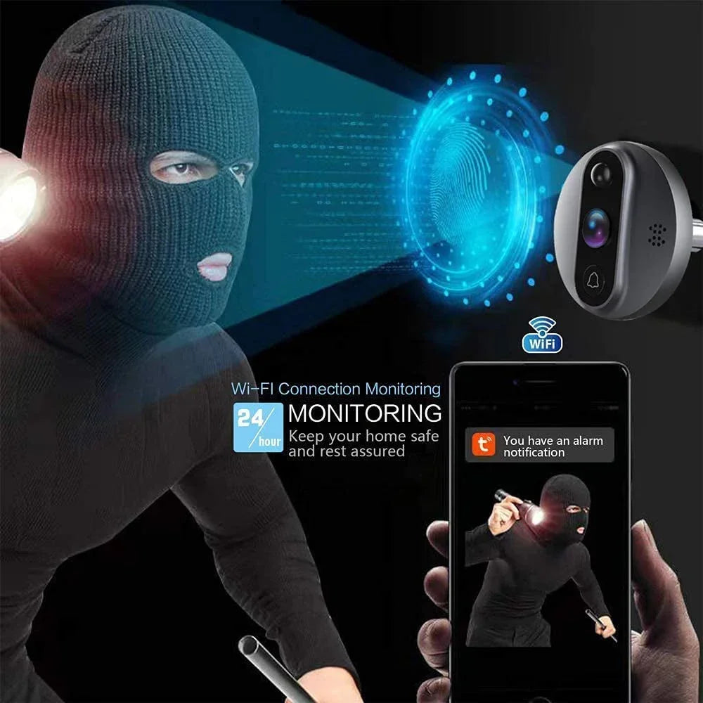 SG SmartEye – 1080P WiFi Peephole Cam
