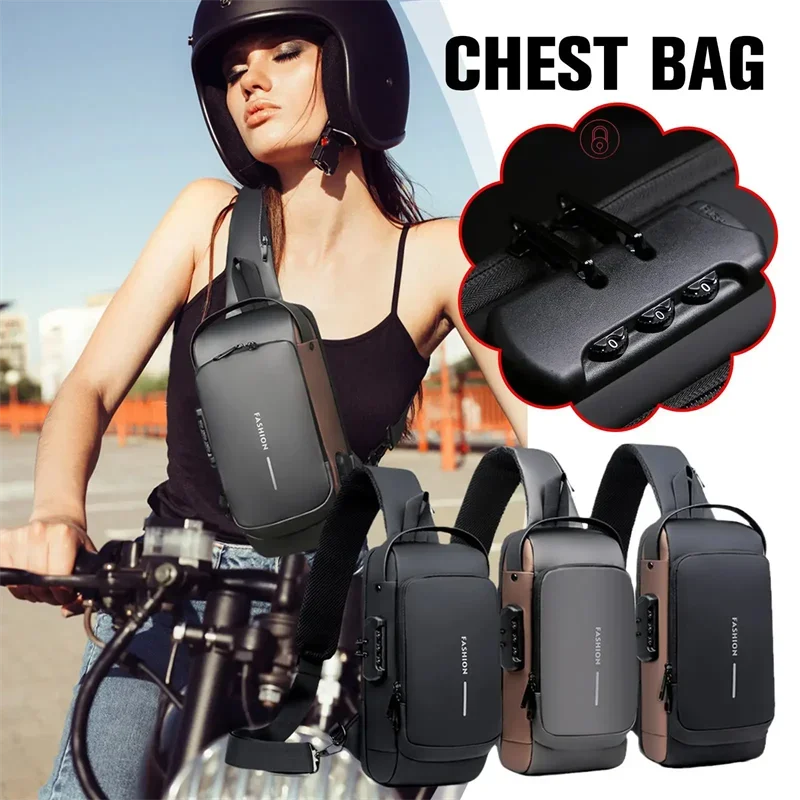SafeRide Pack – Anti-Theft Chest & Biker Bag